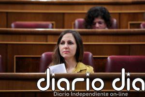 Belarra (Podemos) carga contra Robles, "ministra favorita de los poderes que quieren que gobierne el PP con Vox"