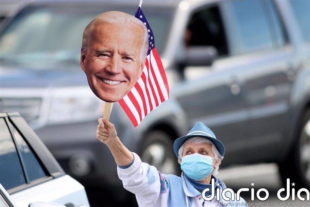 Biden acaricia la Presidencia tras mantener su ventaja durante las últimas horas en los estados en liza El candidato demócrata Joe Biden