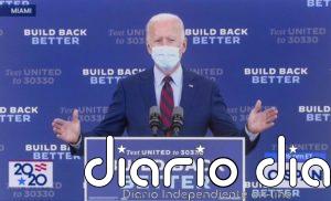 Biden pide calma y confianza en la democracia, pero asegura que los números de su victoria son "claros"