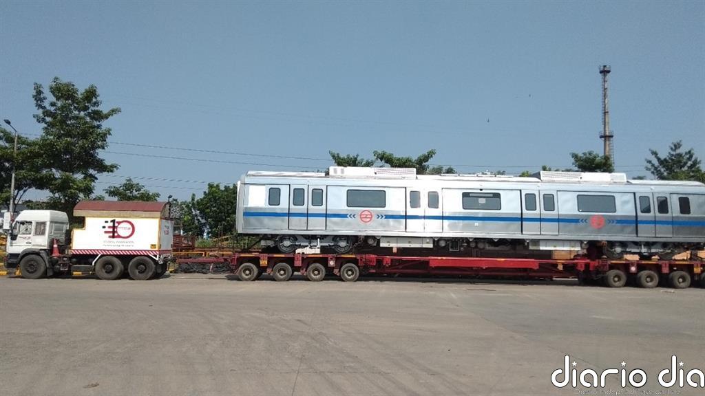Bombardier prosigue con la entrega de trenes al metro de Delhi