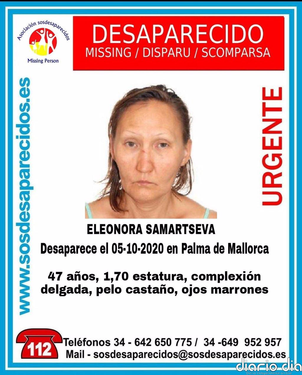 Buscan a una mujer de 47 años desaparecida desde octubre en Palma