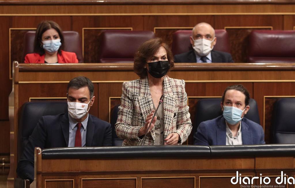 Calvo afea a Vox que se niegue a participar en los Presupuestos: "¿Con vídeos vamos a tener las UCIs funcionando?"