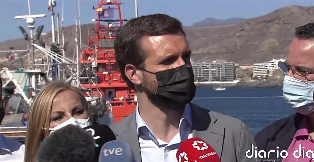 Casado exige al Gobierno consenso con las CCAA para el plan de Navidad y humanidad para no sumir al país en la depresió