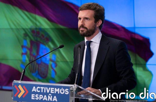 Casado reclama al Gobierno más influencia exterior y negociar los aranceles con la nueva administración en EEUU