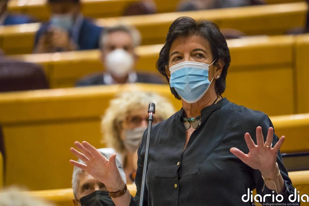 Celaá niega que el acuerdo sobre el castellano en la LOMLOE esté vinculado a los PGE: "El Ministerio no depende de nada"