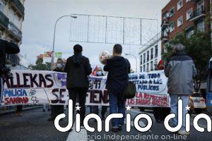 Cinco nuevos detenidos por agredir a policías en una manifestación junto a la Asamblea a finales de septiembre