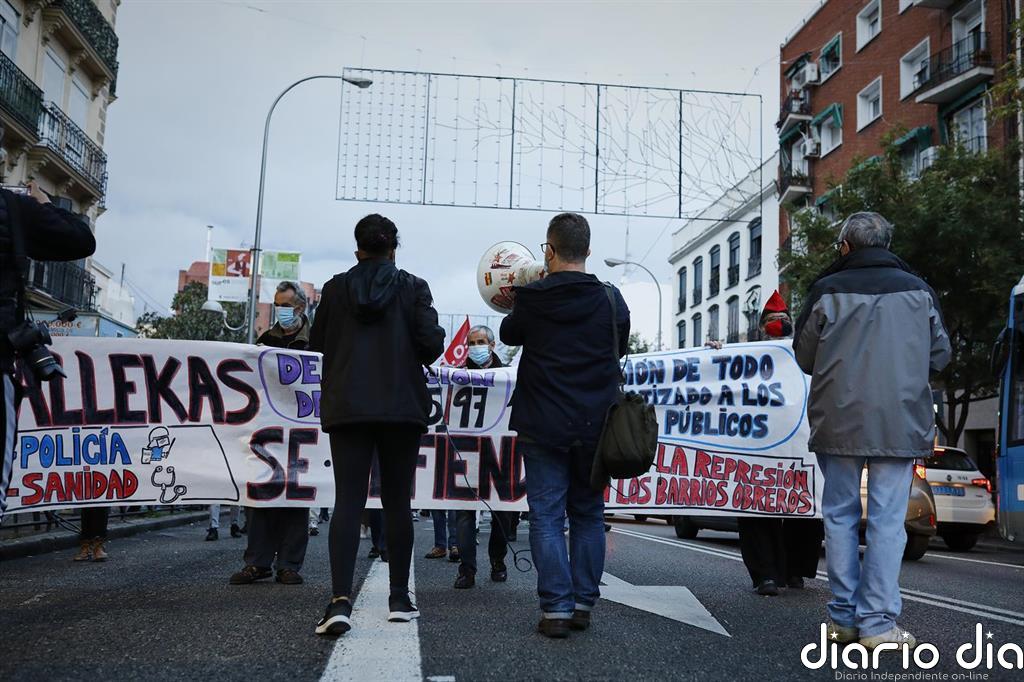 Cinco nuevos detenidos por agredir a policías en una manifestación junto a la Asamblea a finales de septiembre
