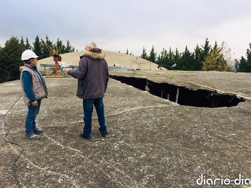 Comienzan las obras de reforma en el depósito de agua potable de Haro
