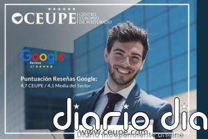 COMUNICADO: Google reconoce a CEUPE como la mejor escuela online de posgrado en español