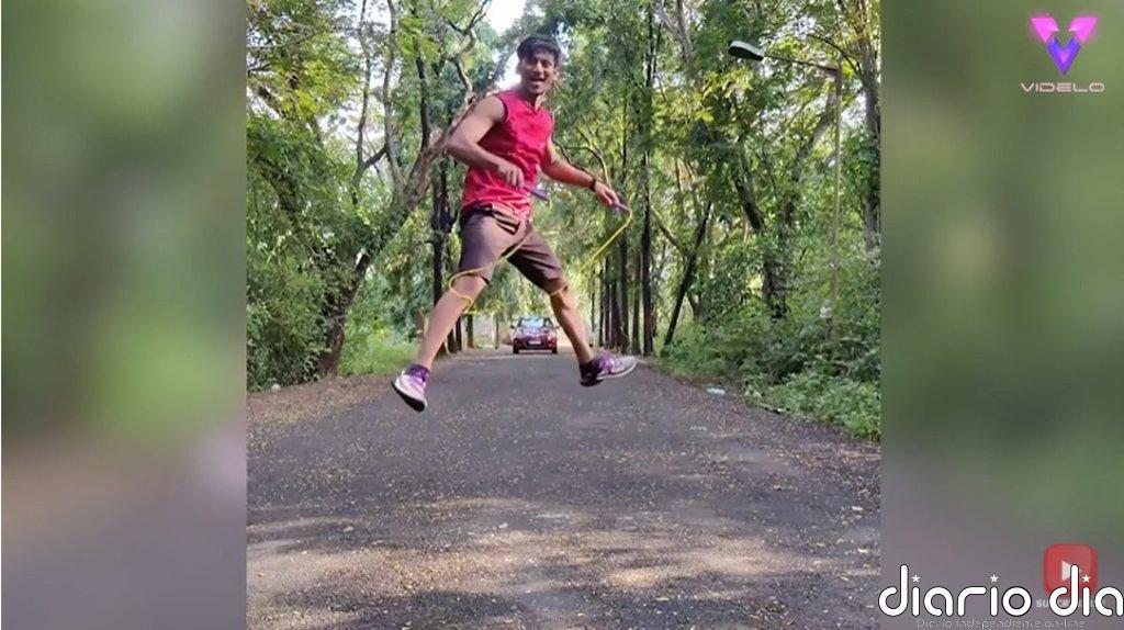 Conoce a Chetan Tambe, el diez veces Campeón Nacional de salto de cuerda de la India
