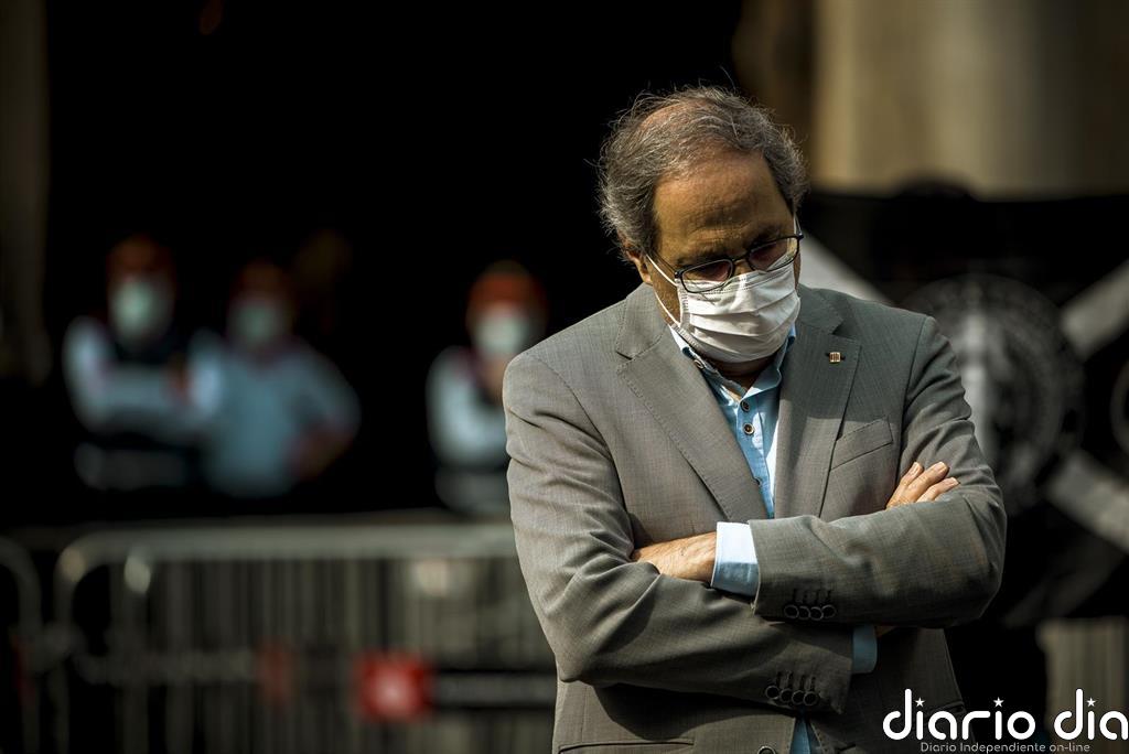 Conversaciones entre empresarios de la 'Operación Voloh' reflejan su desprecio a Torra: "Es una cabra loca"