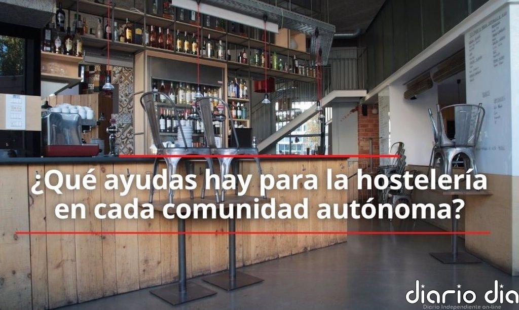 COVID-19: ¿Qué ayudas hay para la hostelería en cada comunidad autónoma?