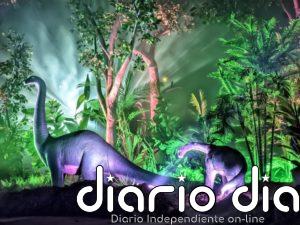 100 dinosaurios habitan en Madrid esta Navidad