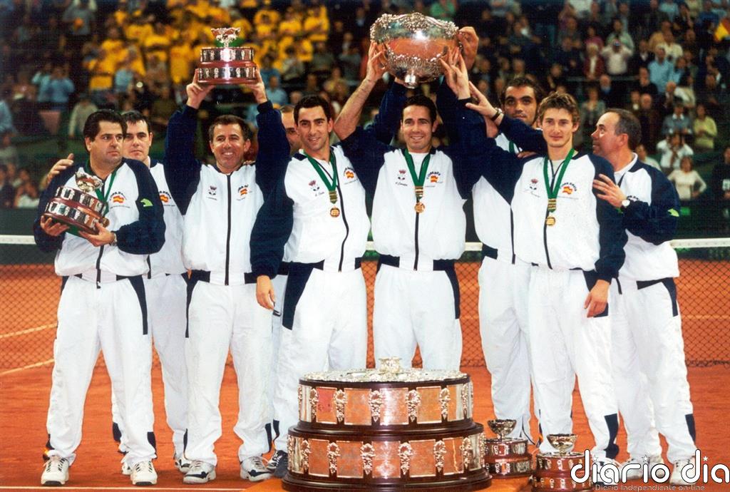 20 años de la primera Copa Davis de España