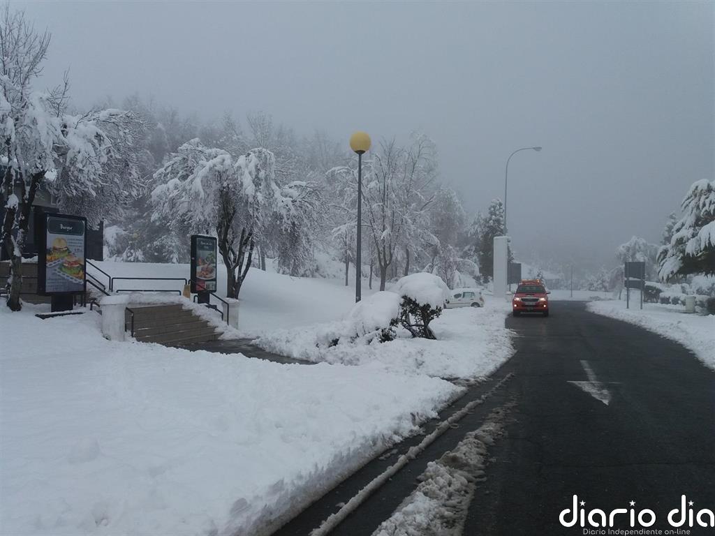 Activados para este martes en Euskadi avisos por nieve, precipitaciones persistentes, viento y oleaje