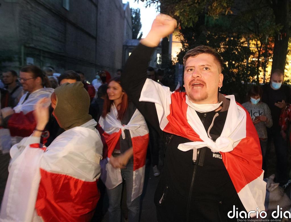Al menos 194 detenidos en una nueva jornada de protestas contra Lukashenko en Bielorrusia