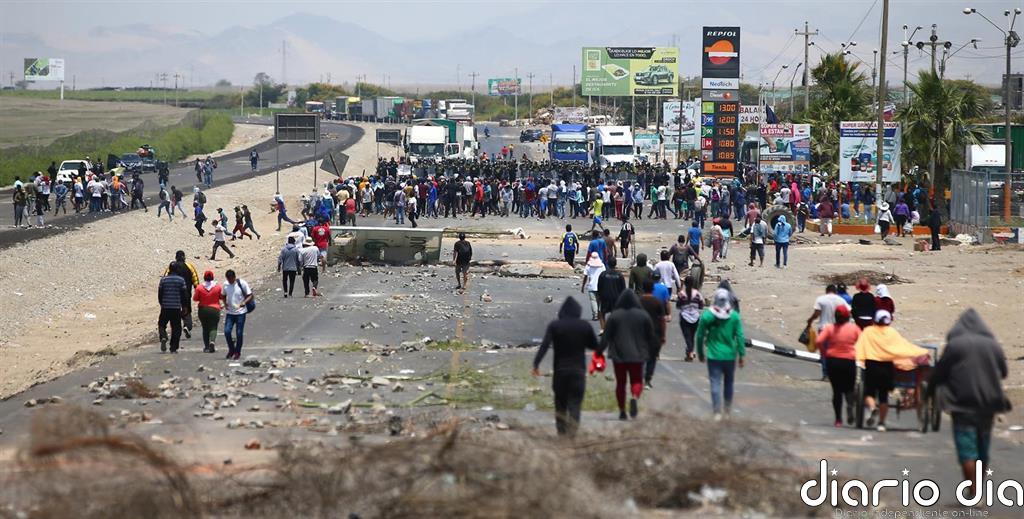 Al menos tres muertos y 25 heridos en una nueva ola de protestas contra la Ley Agraria en Perú