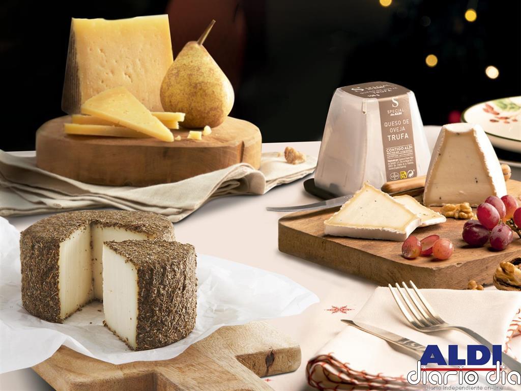 Aldi lanza un surtido de quesos de su marca Special para Navidad que proceden de proveedores españoles