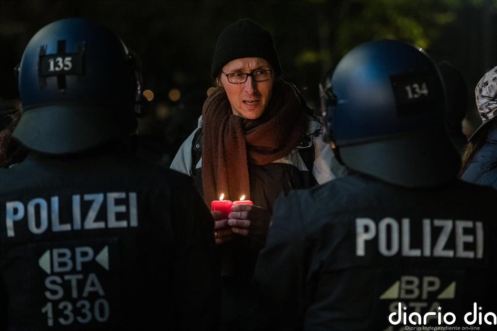Alemania prohíbe una protesta contra las medidas de la COVID-19 por ser una "amenaza para la salud pública"