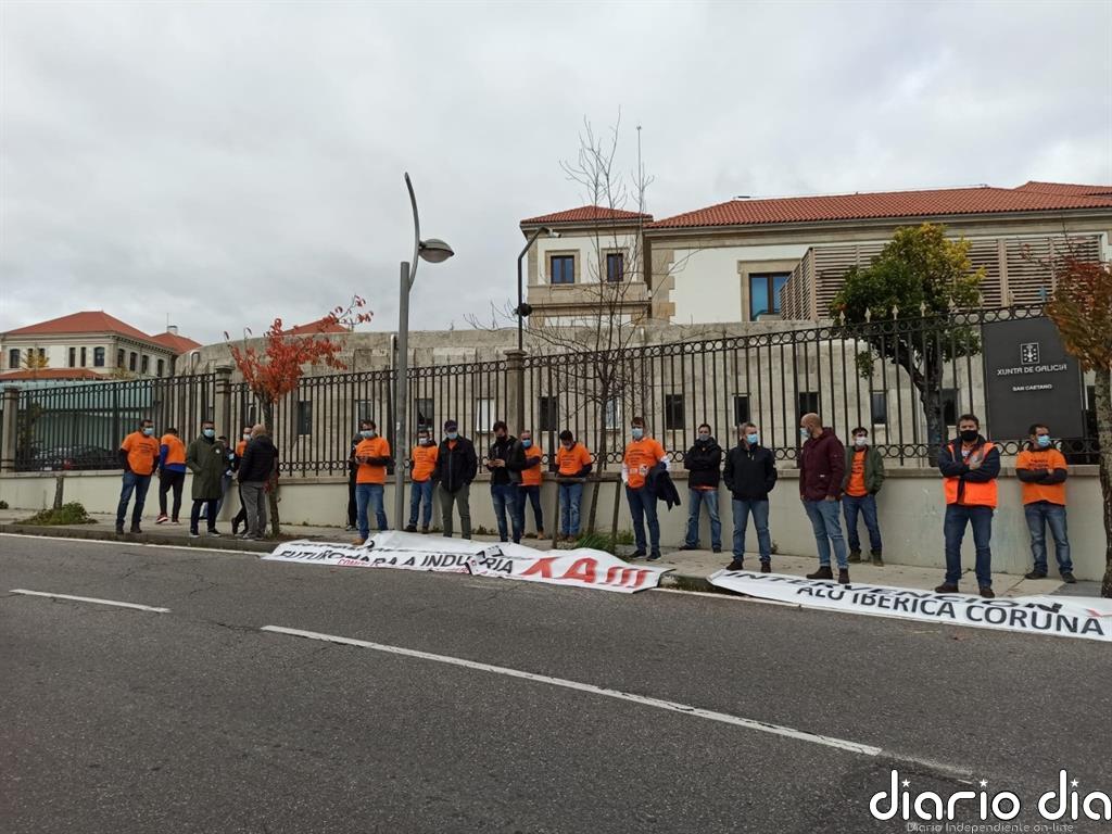 Alu Ibérica confirma acciones legales por el "ataque" en la planta de A Coruña la pasada semana