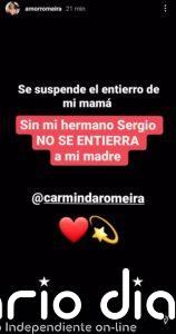 Amor Romeira suspende el entierro de su madre ¿por qué?