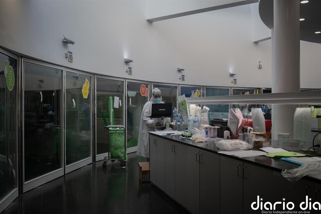 Andalucía sube en 14 hospitalizados por Covid tras seis días de bajadas hasta 1
