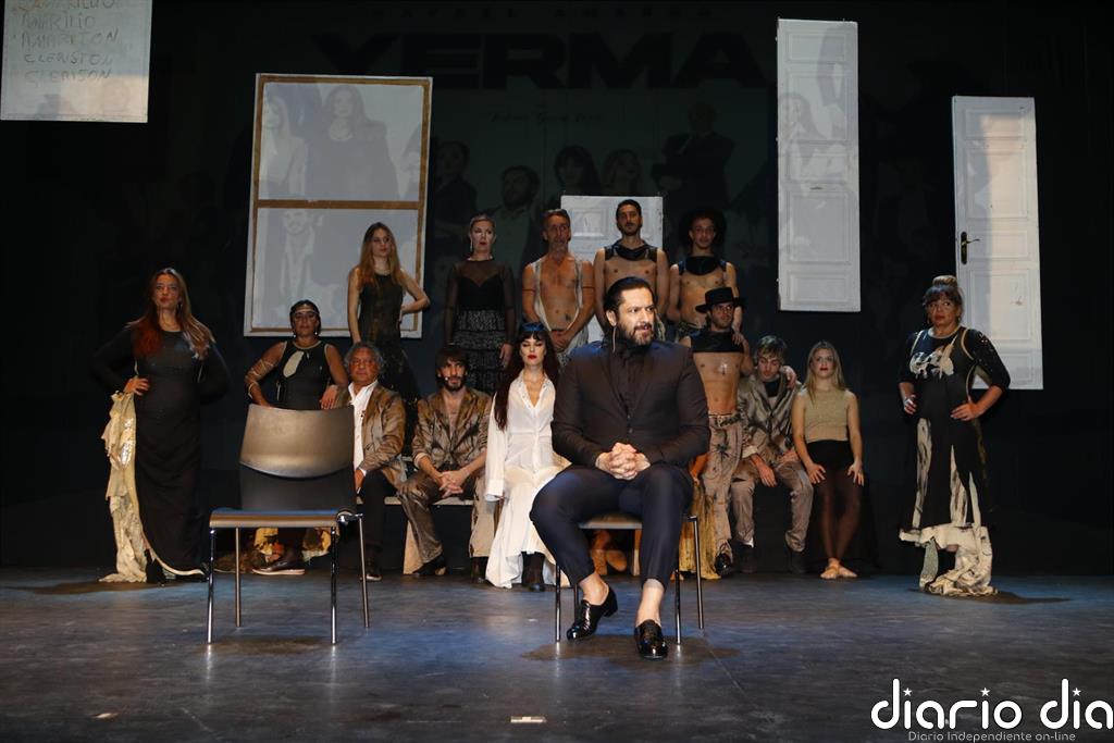 Aplausos y público en pie para Rafael Amargo en un estreno de 'Yerma' con reivindicación: "Soy honrado y serio"