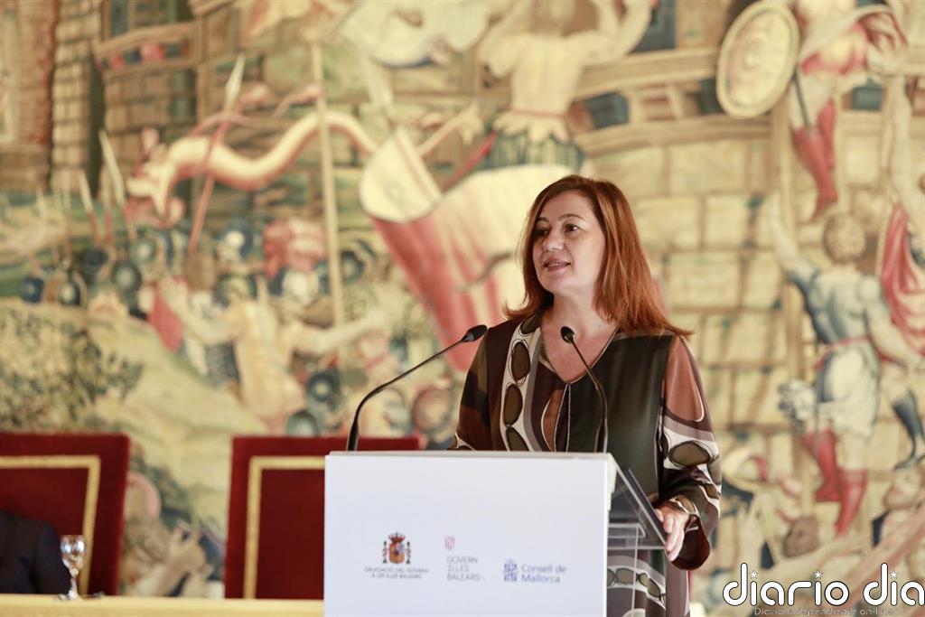 Armengol presidirá este domingo, junto a Calvo, el acto conmemorativo del 42 aniversario de la Constitución en Palma