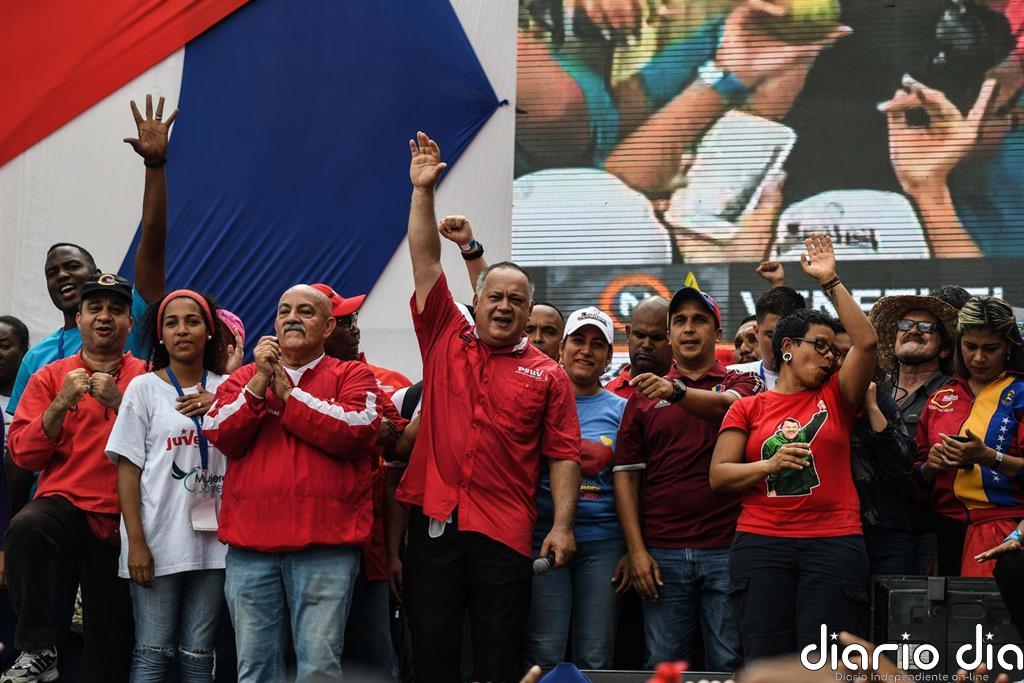 Cabello pide a las mujeres venezolanas que "no den de comer a sus maridos" si no acuden a votar