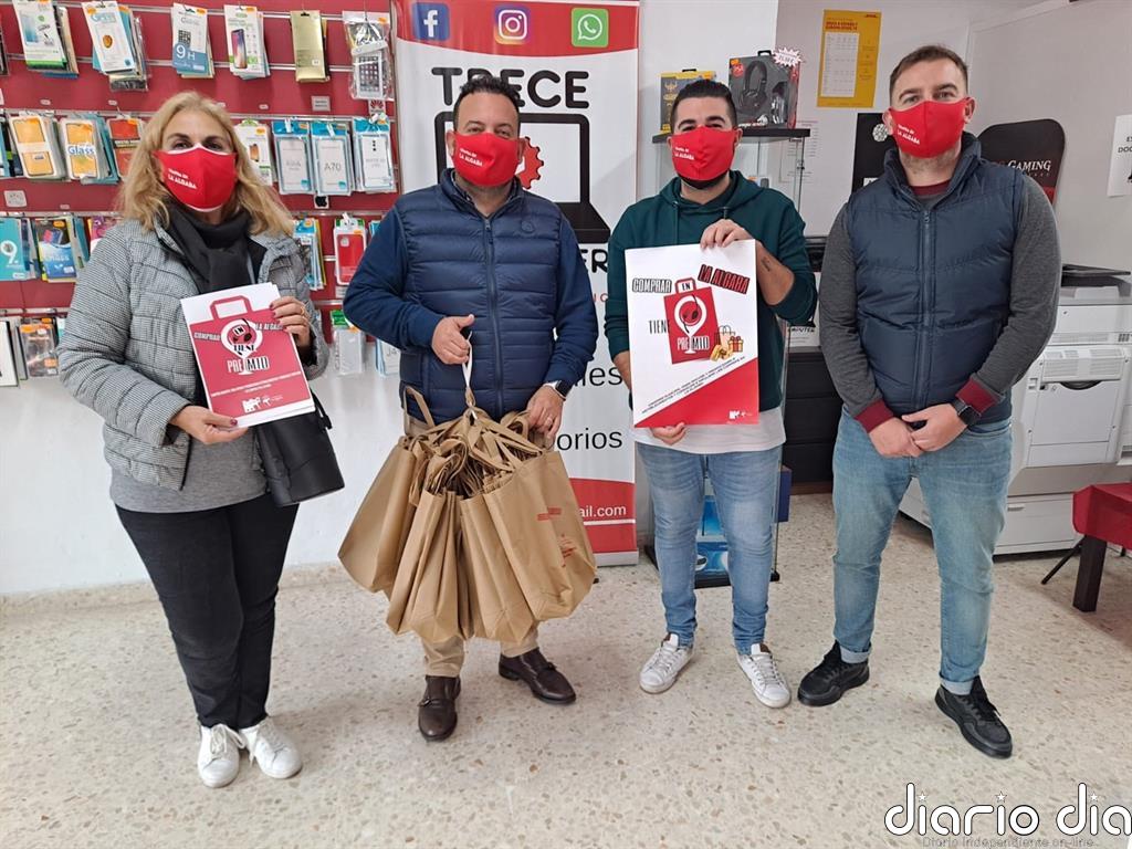 Campaña municipal de apoyo al comercio en La Algaba (Sevilla) con cien premios de 50 euros por las compras