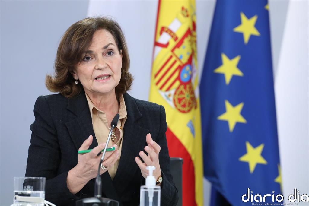 Carmen Calvo sobre la autoderminación de género: "Una democracia tiene que garantizar seguridad jurídica"