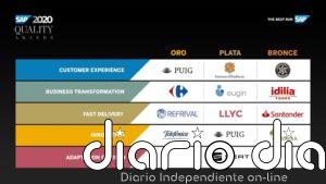 Carrefour, Puig, Refrival y Telefónica, ganadores de los SAP Quality Awards