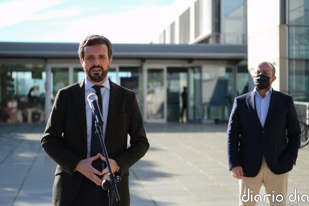 Casado insta a Sánchez a responder ya a Marruecos porque la soberanía española de Ceuta y Melilla es "irrenunciable"