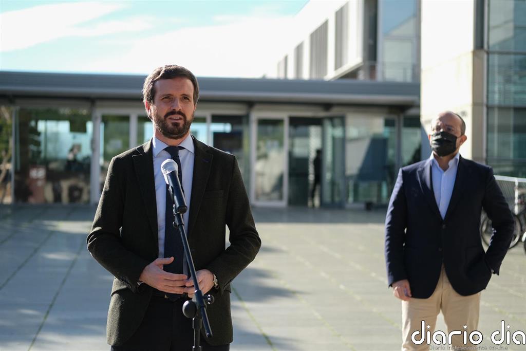 Casado pide a Sánchez una gestión eficaz con las vacunas sin "propagada" ni "intentar vender éxitos que son ajenos"