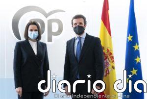 Casado traslada a la oposición bielorrusa su condena a la represión de Lukashenko