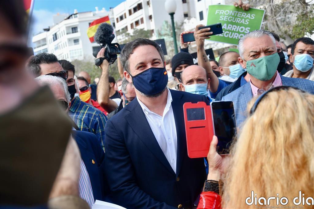 Abascal se opone a un nuevo confinamiento que "arreste" a los ciudadanos en sus casas "condenándoles a la ruina"