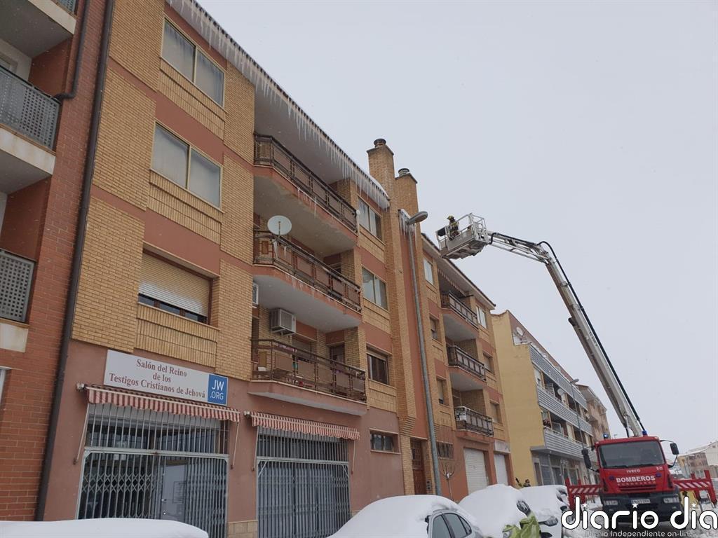 Abierta con nivel amarillo la red de la DPT, pero en alerta por la formación de las placas de hielo