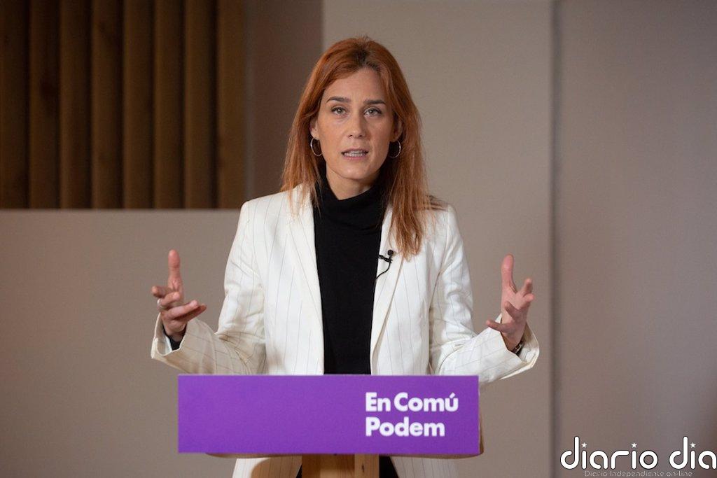 Albiach (comuns) defiende gobernar pero rechaza el Govern "frankenstein" de Aragonès