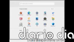 Así es el menú de inicio del sistema operativo Windows 10X