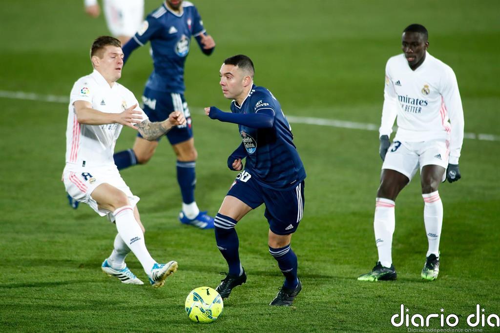 Aspas y Nolito sufren lesiones musculares contra el Madrid
