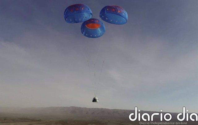 Blue Origin estrena nave suborbital mejorada para astronautas