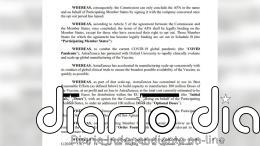 Bruselas publica el contrato con AstraZeneca pero oculta precio y calendario de entrega