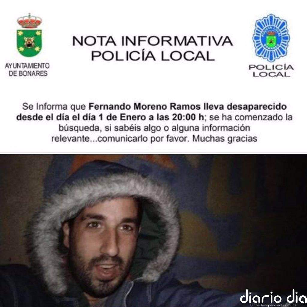 Buscan a un vecino de Bonares (Huelva) desaparecido desde el viernes