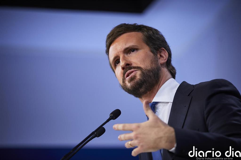 Casado ataca al Gobierno con la subida de la luz y le urge a dar explicaciones: "Los que no iban a dejar a nadie atrás"