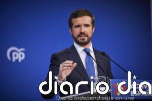 Casado califica de "inaceptable" el asalto al Capitolio y confía en que Biden superará "esta crisis institucional"