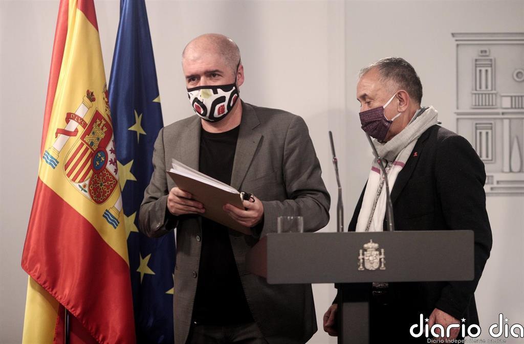 CCOO y UGT se manifestarán el 11 de febrero para pedir la subida del SMI y derogar reforma laboral y pensiones