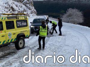 Cerrados por nieve los puertos vascos de Arantzazu, Arrate, Artikutza, Elosua, Opakua, Orduña y Urkiola