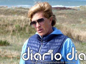 Chelo García Cortés se moja