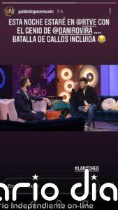 Clara Lago le desea toda la suerte a Dani Rovira en su vuelta a la televisión