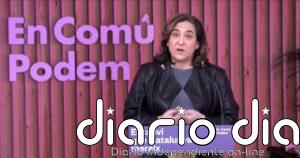 Colau afirma que sólo los comunes pueden resolver los "vetos cruzados entre ERC y PSC"